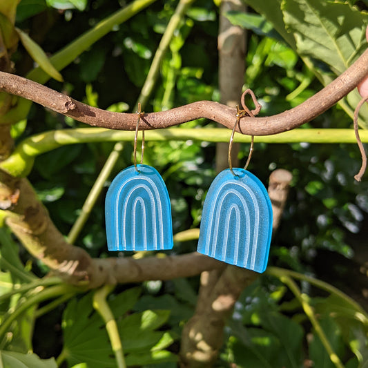 * Samples * Rainbow Earrings