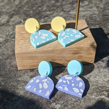 * Sample * Terrazzo Earrings