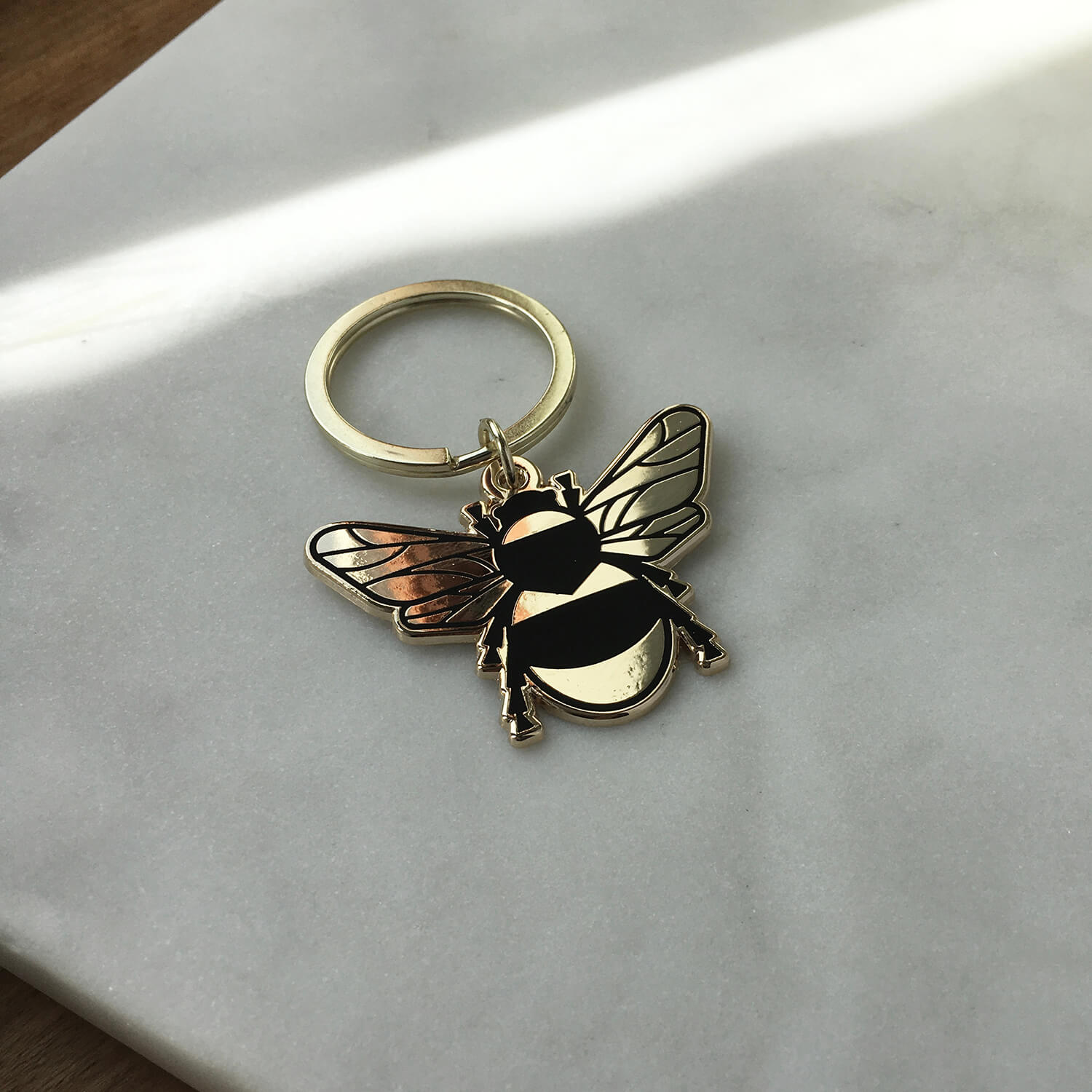 Bee keyring hot sale